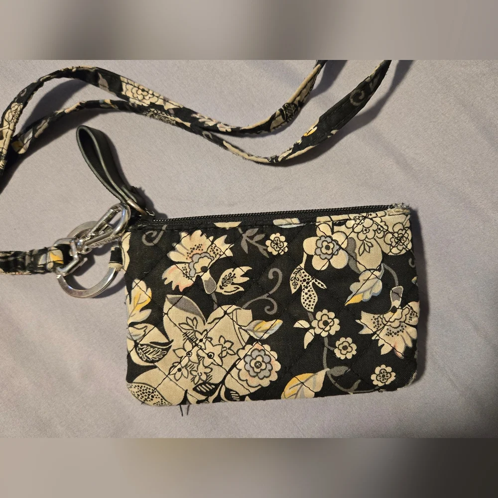 Vera Bradley Floral ID Holder with Lanyard - Picture 6 of 7